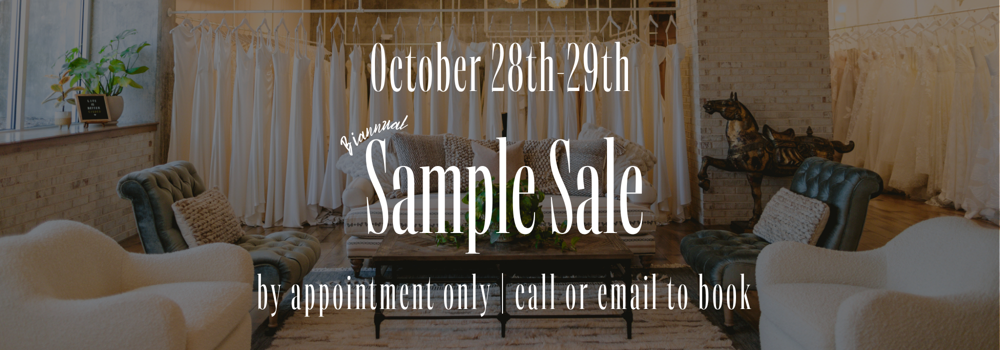 Gilded Bridal Sample Sale October 2026